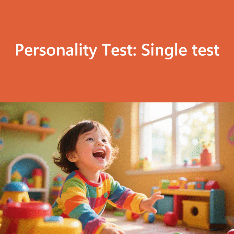 Personality Test: Single test