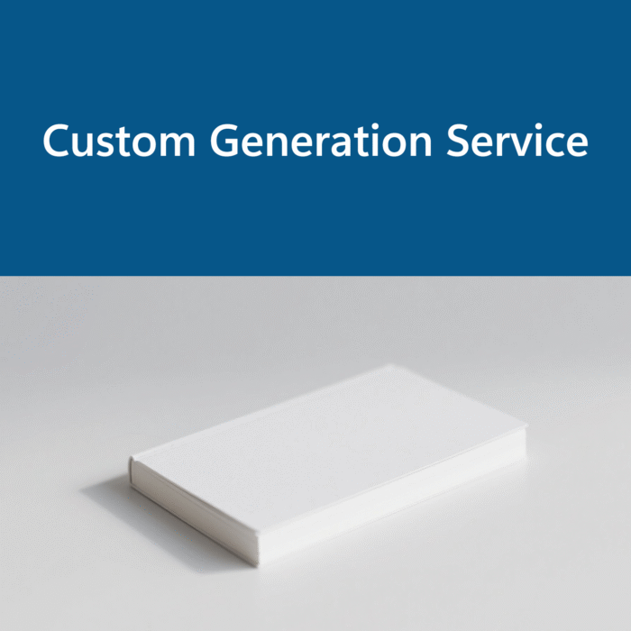 Custom Generation Service