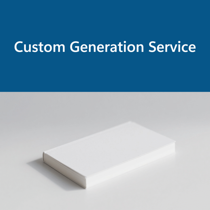 Custom Generation Service